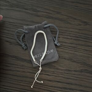 Silpada Silver Snake Chain Bracelet